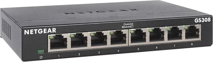 Gigabites hálózati switch (8 port)